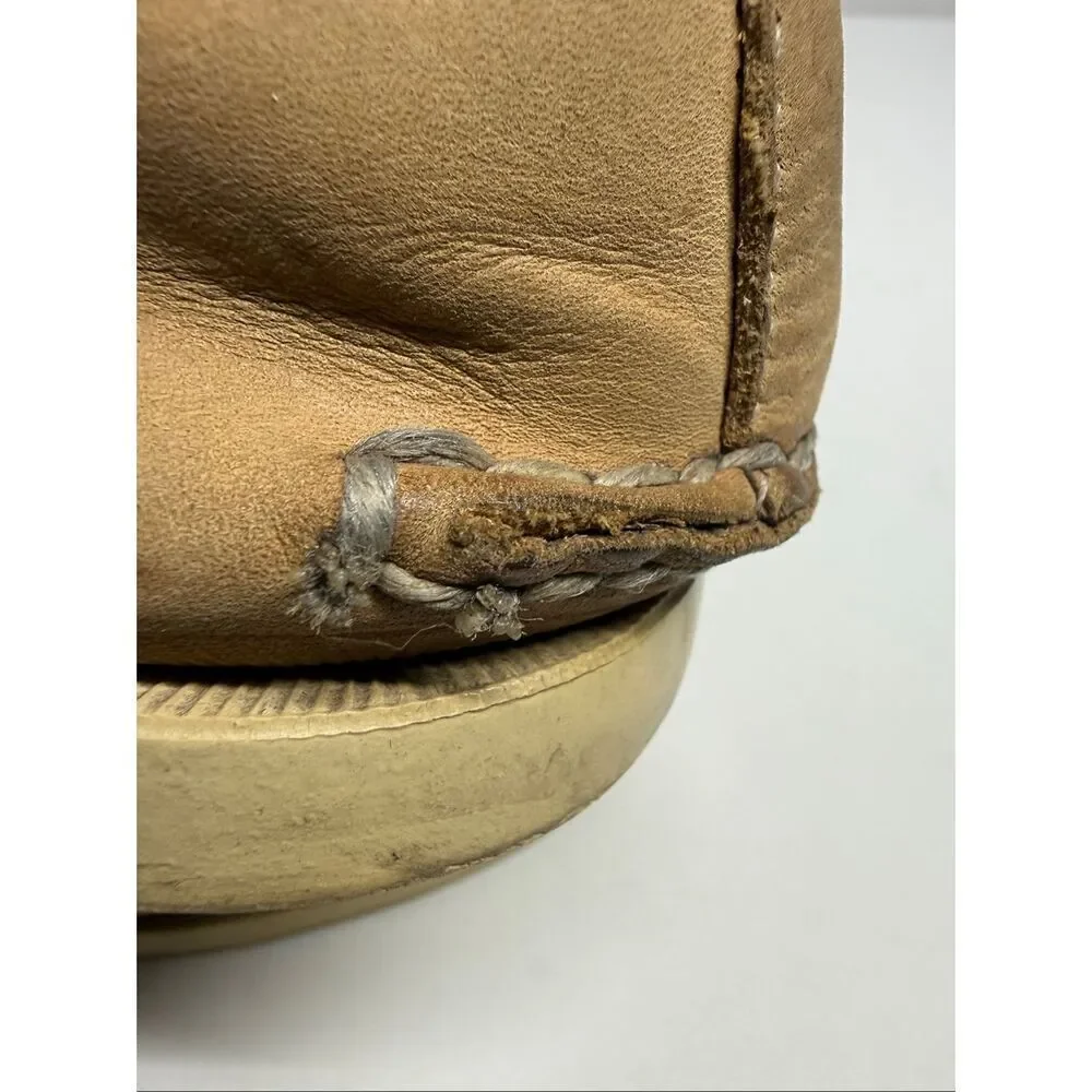 Timberland Men’s Sz 11 Classic Boat Shoes Tan Leather See Description